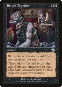 Stitch Together - Judgment - Magic: The Gathering card
