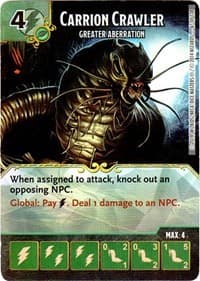 Carrion Crawler - Greater Aberration - D&D: Battle for Faerun - Dice Masters card