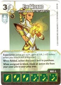 Elf Wizard - Greater Order of the Gauntlet - D&D: Battle for Faerun - Dice Masters card