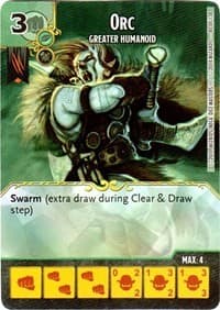 Orc - Greater Humanoid - D&D: Battle for Faerun - Dice Masters card