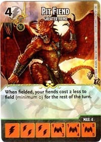Pit Fiend - Greater Fiend - D&D: Battle for Faerun - Dice Masters card