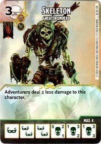 Skeleton - Greater Undead - D&D: Battle for Faerun - Dice Masters card