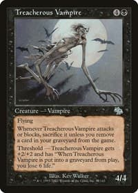 Treacherous Vampire - Judgment - Magic: The Gathering card