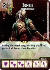 Zombie - Greater Undead - D&D: Battle for Faerun - Dice Masters card