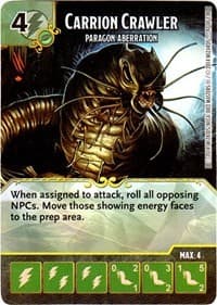 Carrion Crawler - Paragon Aberration - D&D: Battle for Faerun - Dice Masters card