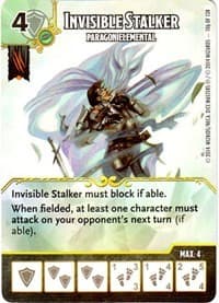 Invisible Stalker - Paragon Elemental - D&D: Battle for Faerun - Dice Masters card