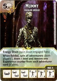 Mummy - Paragon Undead - D&D: Battle for Faerun - Dice Masters card