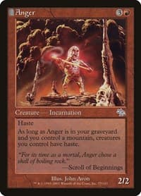 Anger - Judgment - Magic: The Gathering card