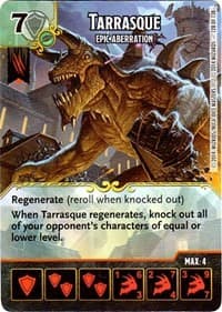 Tarrasque - Epic Aberration - D&D: Battle for Faerun - Dice Masters card