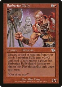 Barbarian Bully - Judgment - Magic: The Gathering card