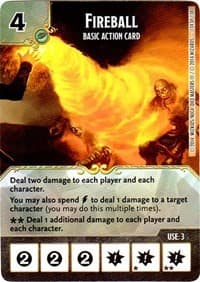 Fireball - D&D: Battle for Faerun - Dice Masters card