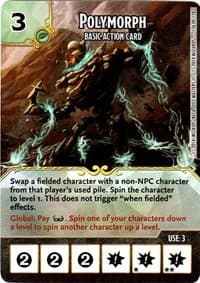 Polymorph - D&D: Battle for Faerun - Dice Masters card