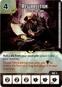 Resurrection - D&D: Battle for Faerun - Dice Masters card