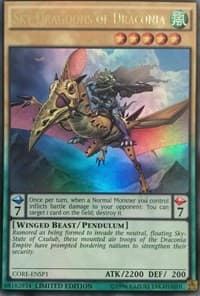 Sky Dragoons of Draconia (CORE-ENSP1) - Clash of Rebellions - YuGiOh card