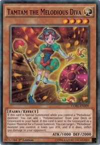 Tamtam the Melodious Diva - Clash of Rebellions - YuGiOh card