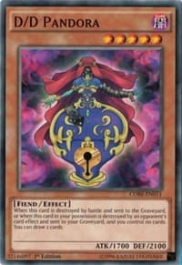 D/D Pandora - Clash of Rebellions - YuGiOh card