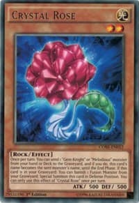 Crystal Rose - Clash of Rebellions - YuGiOh card