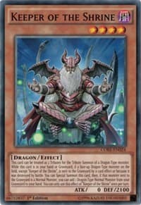 Keeper of the Shrine - Clash of Rebellions - YuGiOh card