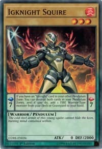 Igknight Squire - Clash of Rebellions - YuGiOh card