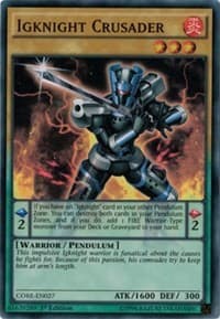 Igknight Crusader - Clash of Rebellions - YuGiOh card