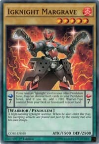 Igknight Margrave - Clash of Rebellions - YuGiOh card
