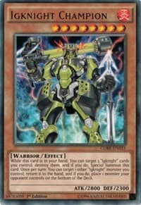 Igknight Champion - Clash of Rebellions - YuGiOh card