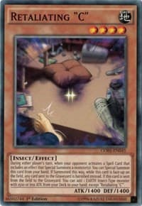 Retaliating "C" - Clash of Rebellions - YuGiOh card