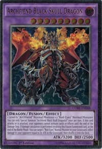 Archfiend Black Skull Dragon (UTR) - Clash of Rebellions - YuGiOh card