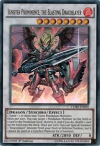 Ignister Prominence, the Blasting Dracoslayer - Clash of Rebellions - YuGiOh card