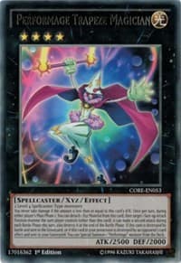 Performage Trapeze Magician - Clash of Rebellions - YuGiOh card