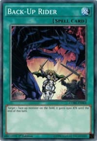 Back-Up Rider - Clash of Rebellions - YuGiOh card
