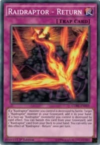Raidraptor - Return - Clash of Rebellions - YuGiOh card