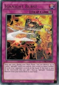 Igknight Burst - Clash of Rebellions - YuGiOh card