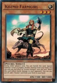 Kozmo Farmgirl - Clash of Rebellions - YuGiOh card