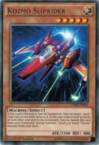 Kozmo Sliprider - Clash of Rebellions - YuGiOh card