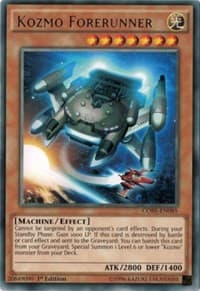 Kozmo Forerunner - Clash of Rebellions - YuGiOh card