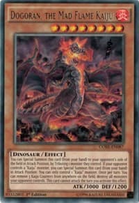 Dogoran, the Mad Flame Kaiju - Clash of Rebellions - YuGiOh card