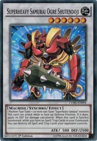 Superheavy Samurai Ogre Shutendoji - Clash of Rebellions - YuGiOh card