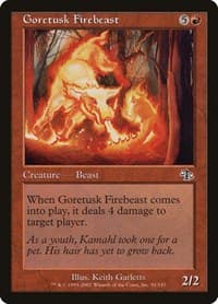 Goretusk Firebeast - Judgment - Magic: The Gathering card