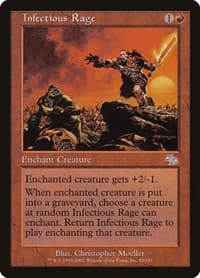 Infectious Rage - Judgment - Magic: The Gathering card