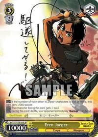 Eren Jaeger (SP) - Attack on Titan - Weiss Schwarz card