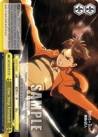 One Step Forward - Attack on Titan - Weiss Schwarz card