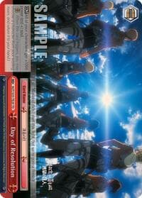 Day of Resolution - Attack on Titan - Weiss Schwarz card