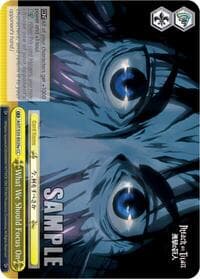 What We Should Focus On (A) - Attack on Titan - Weiss Schwarz card