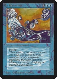 Air Elemental - Alpha Edition - Magic: The Gathering card