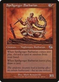 Spellgorger Barbarian - Judgment - Magic: The Gathering card
