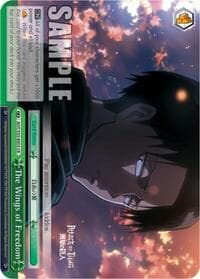 The Wings of Freedom - Attack on Titan - Weiss Schwarz card
