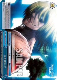 Subjugation (SR) - Attack on Titan - Weiss Schwarz card