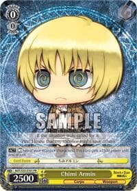 Chimi Armin - Attack on Titan - Weiss Schwarz card