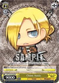 Chimi Annie - Attack on Titan - Weiss Schwarz card